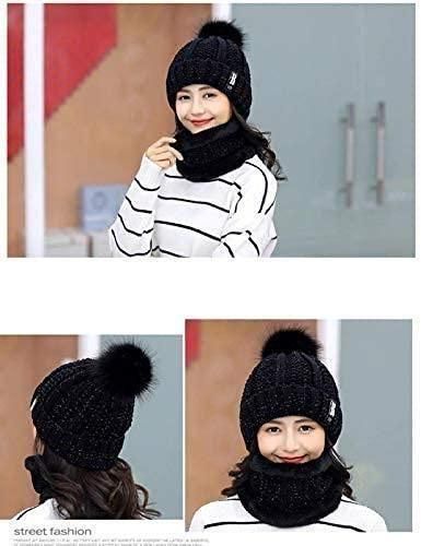 Unisex Woolen Cap Set (High Quality Fur Fabric)