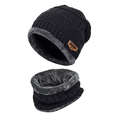 Unisex Woolen Cap Set (High Quality Fur Fabric)